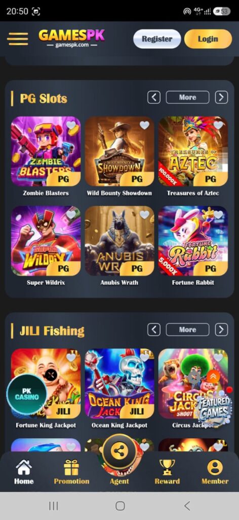 GamesPK Game Deposit & Withdrawal IN Pakistan